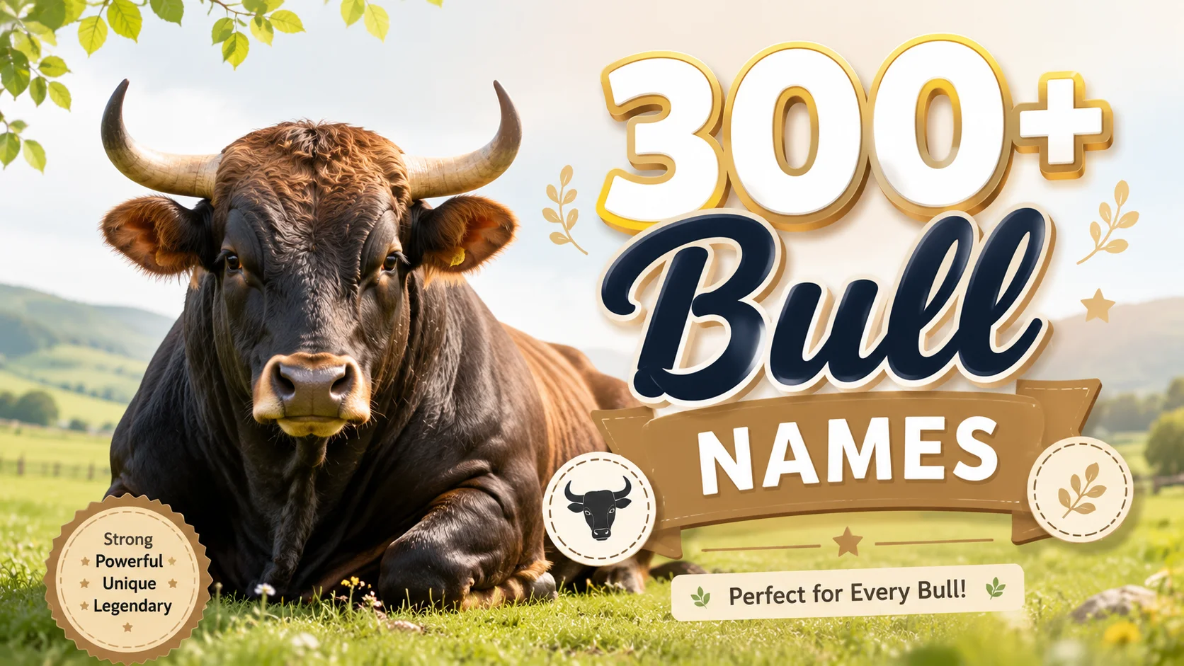 bull names