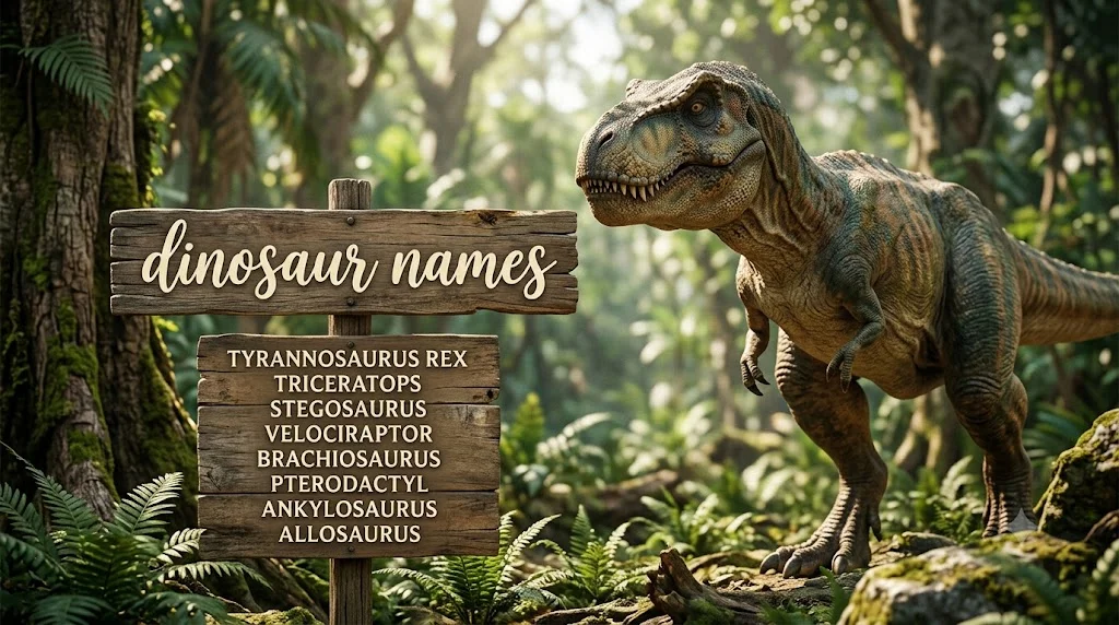 dinosaur names