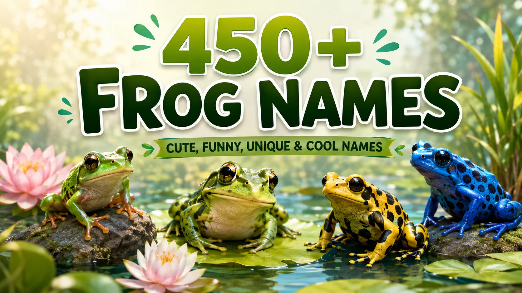 frog names
