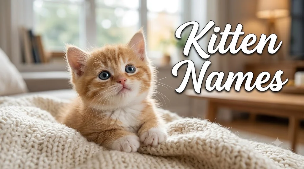 kitten names