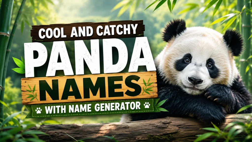 panda names