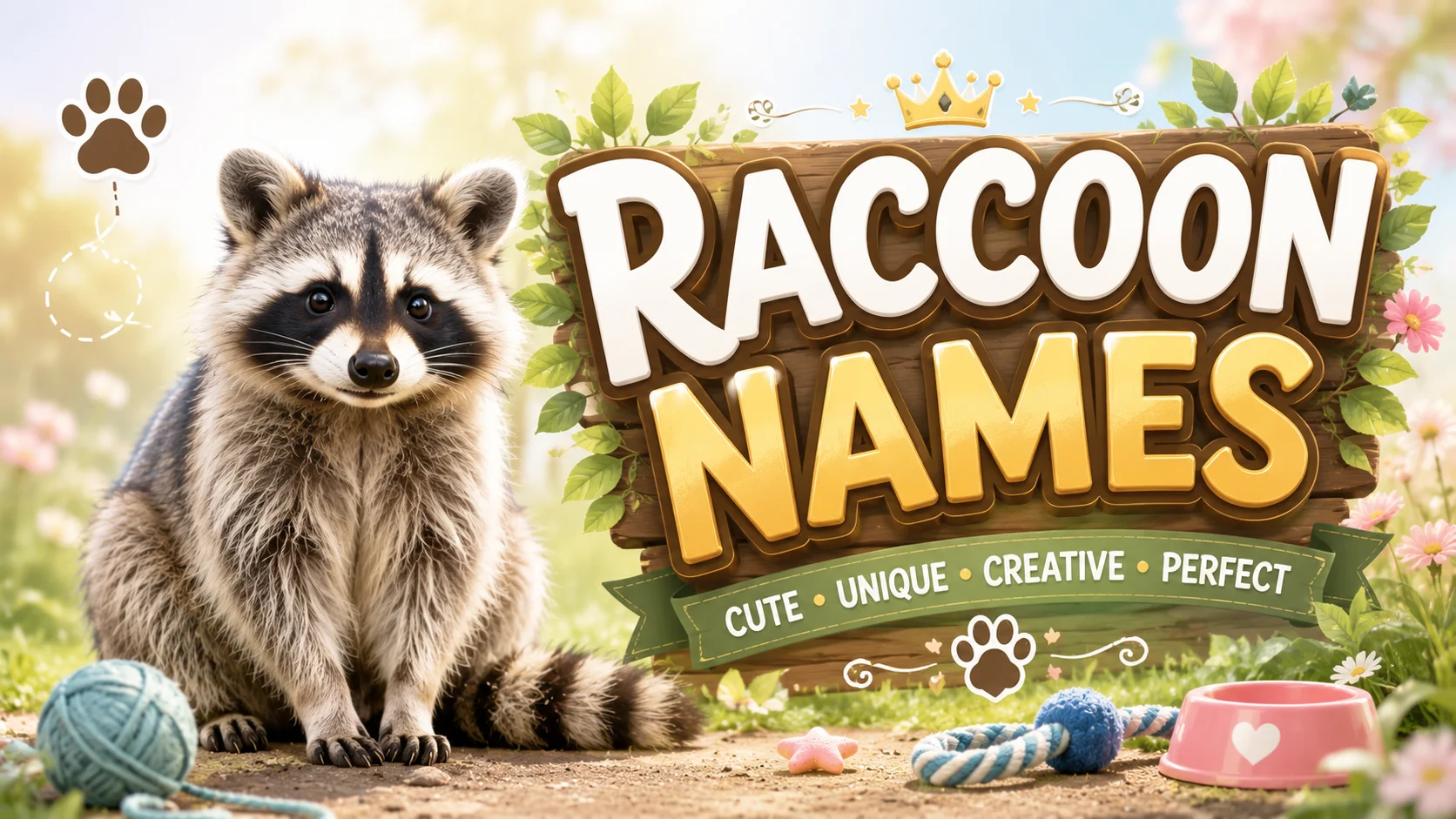 raccoon names