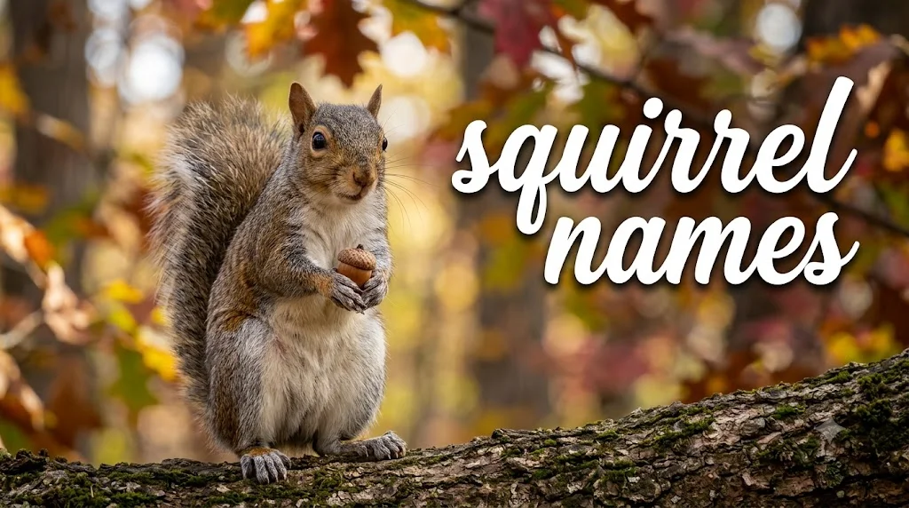 spuirrel names