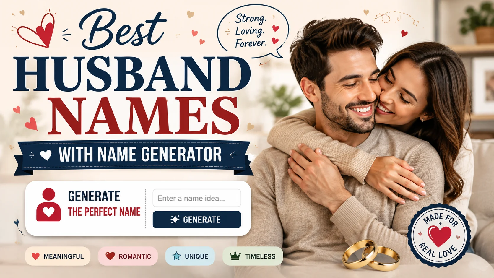 best husband names