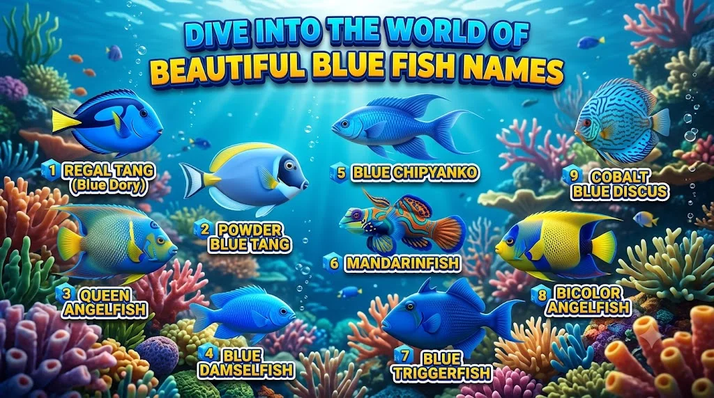 Blue Fish Names