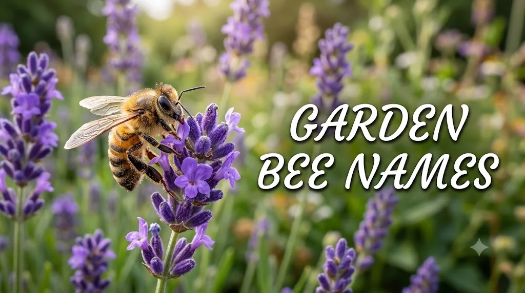 garden bee names