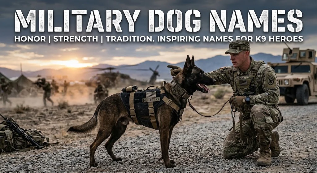 military dog names