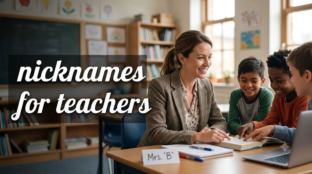 nicknames for teachers