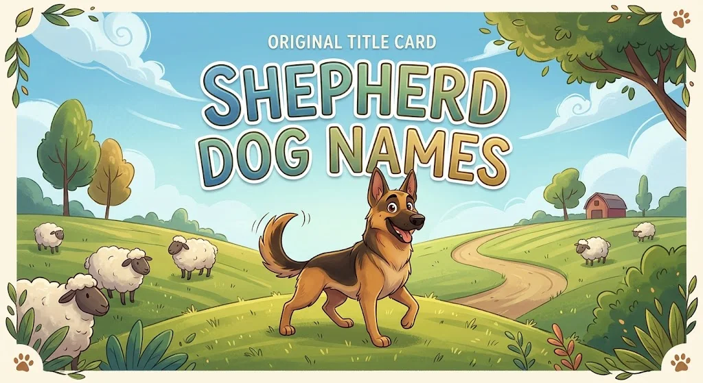 shepherd dog names