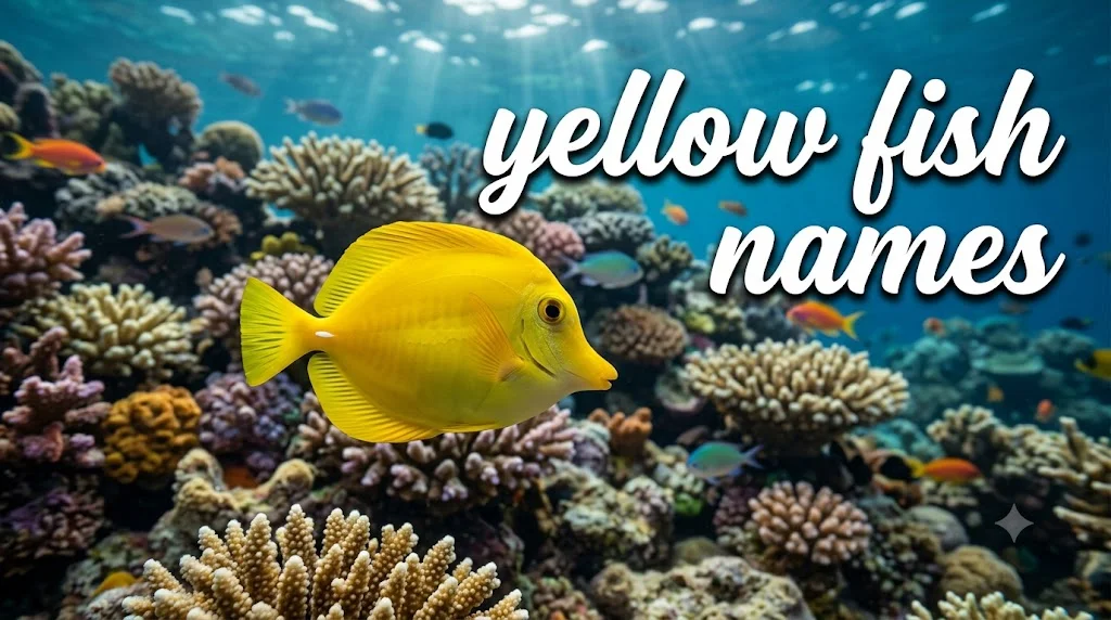 yellow fish names