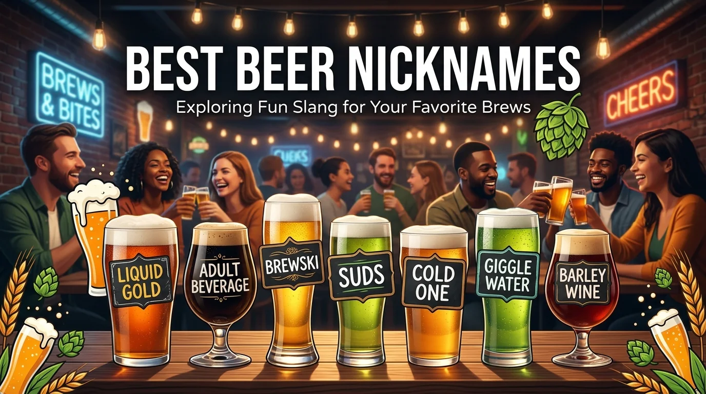Beer Nicknames