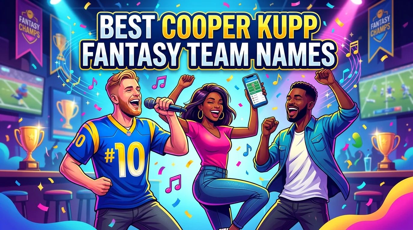 Best Cooper Kupp Fantasy Team Names