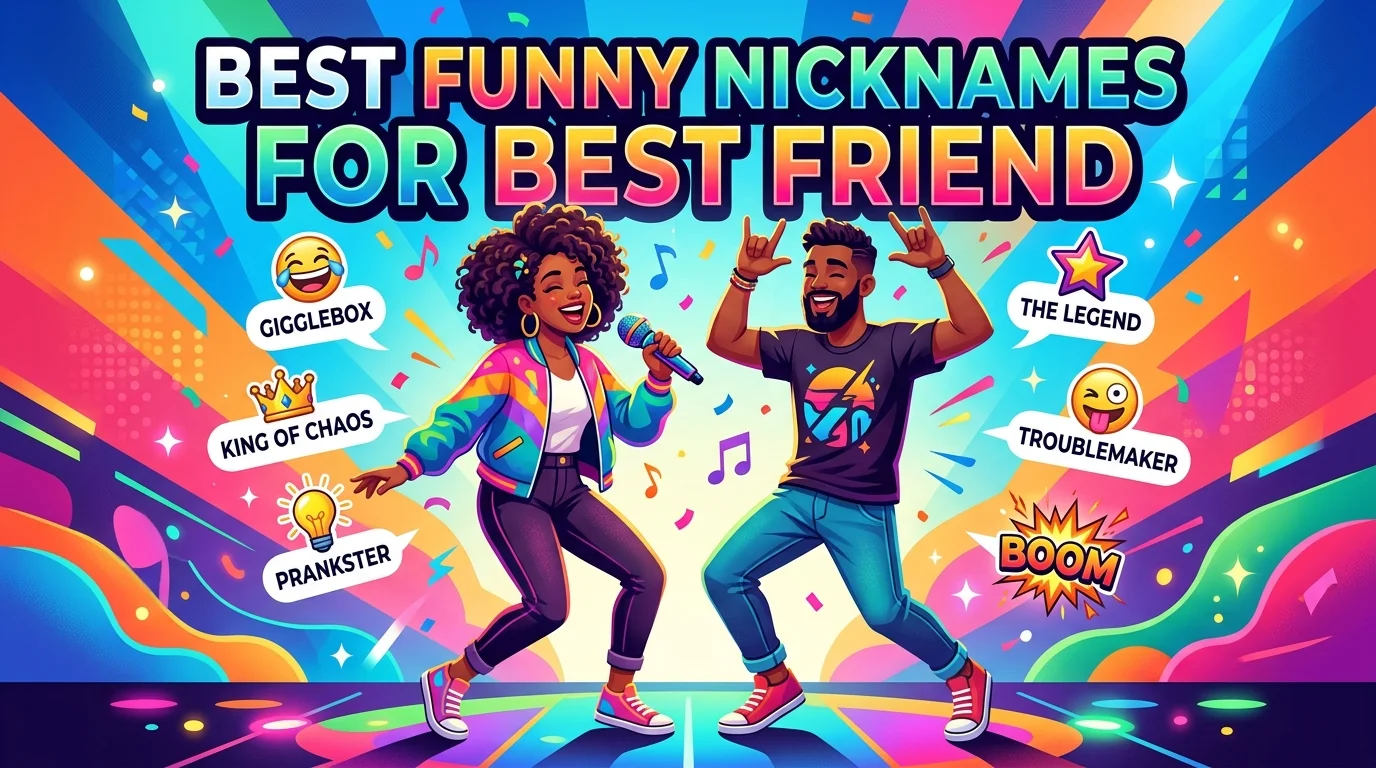Best Funny Nicknames for Best Friend