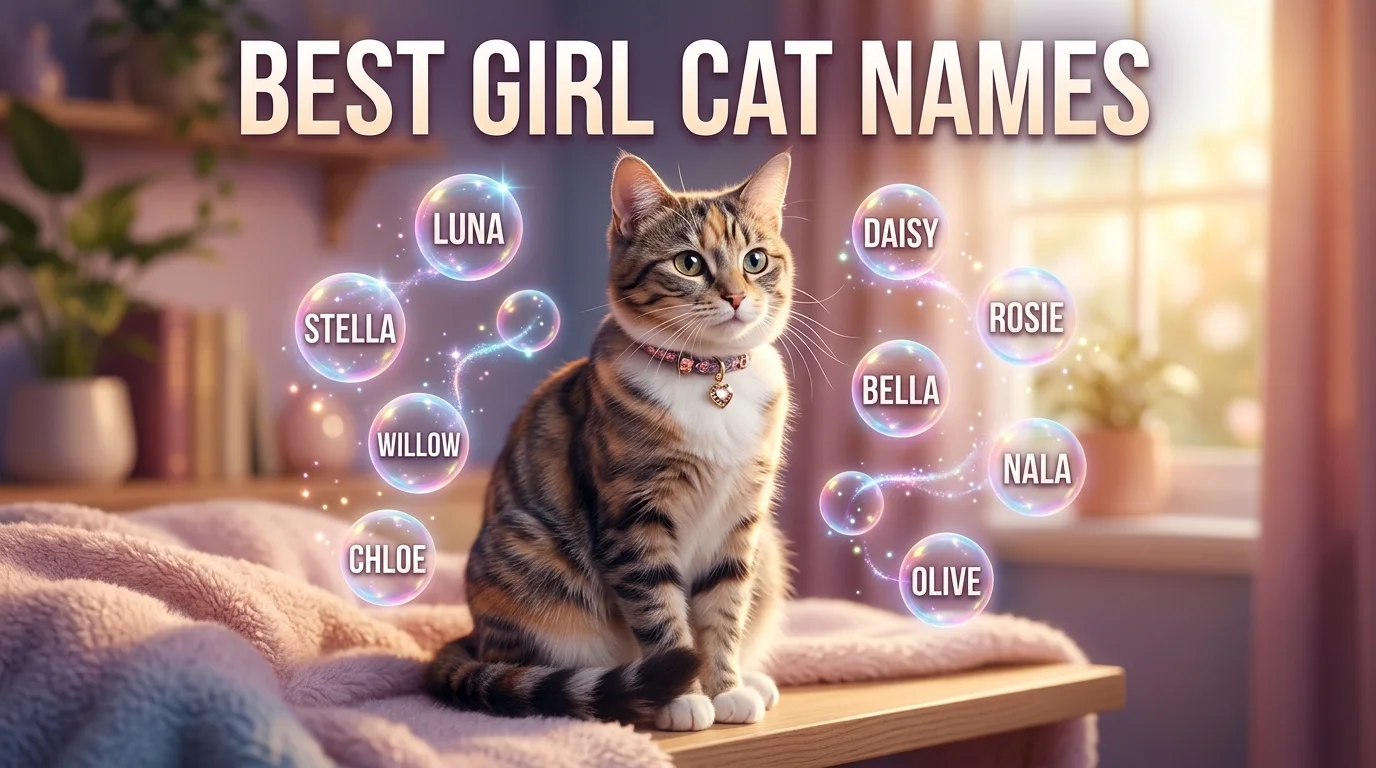 best girl cat names
