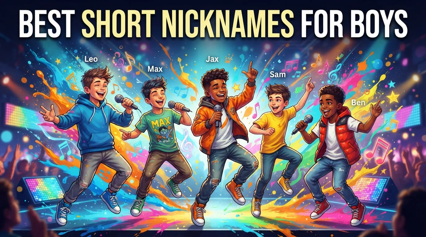 Best Short Nicknames for Boys