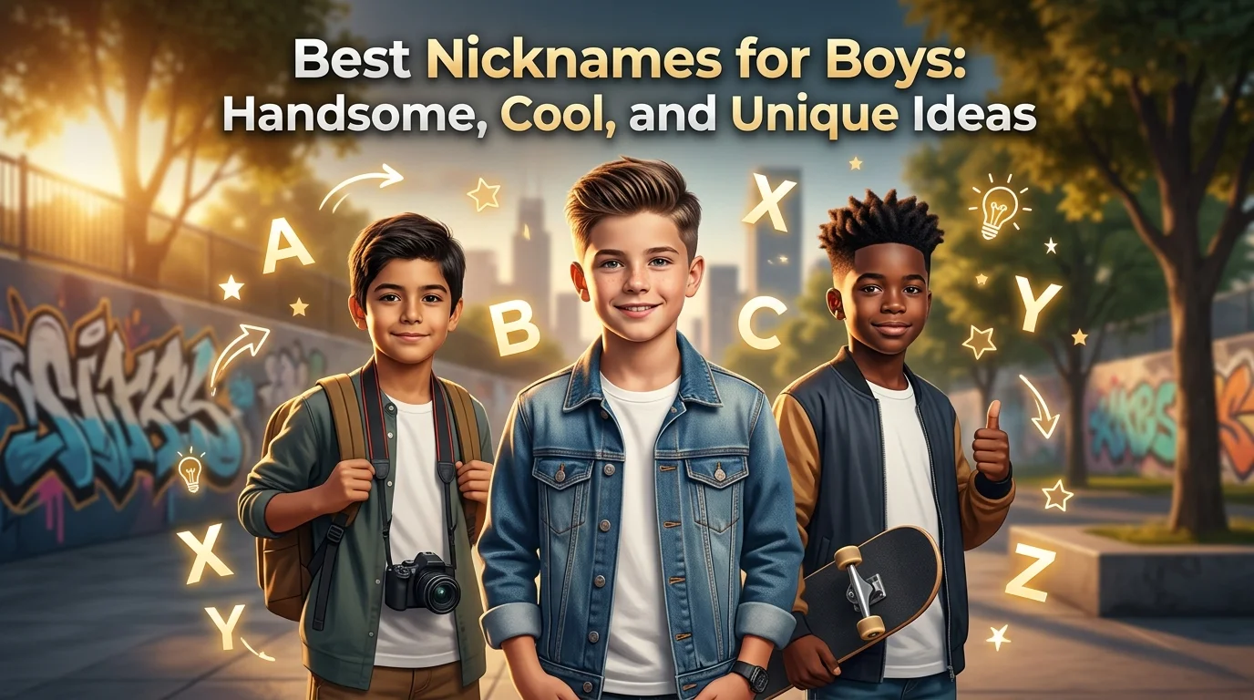 best nick names for boys