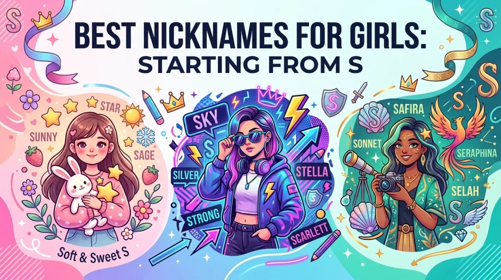 best nicknames for girls starting with S