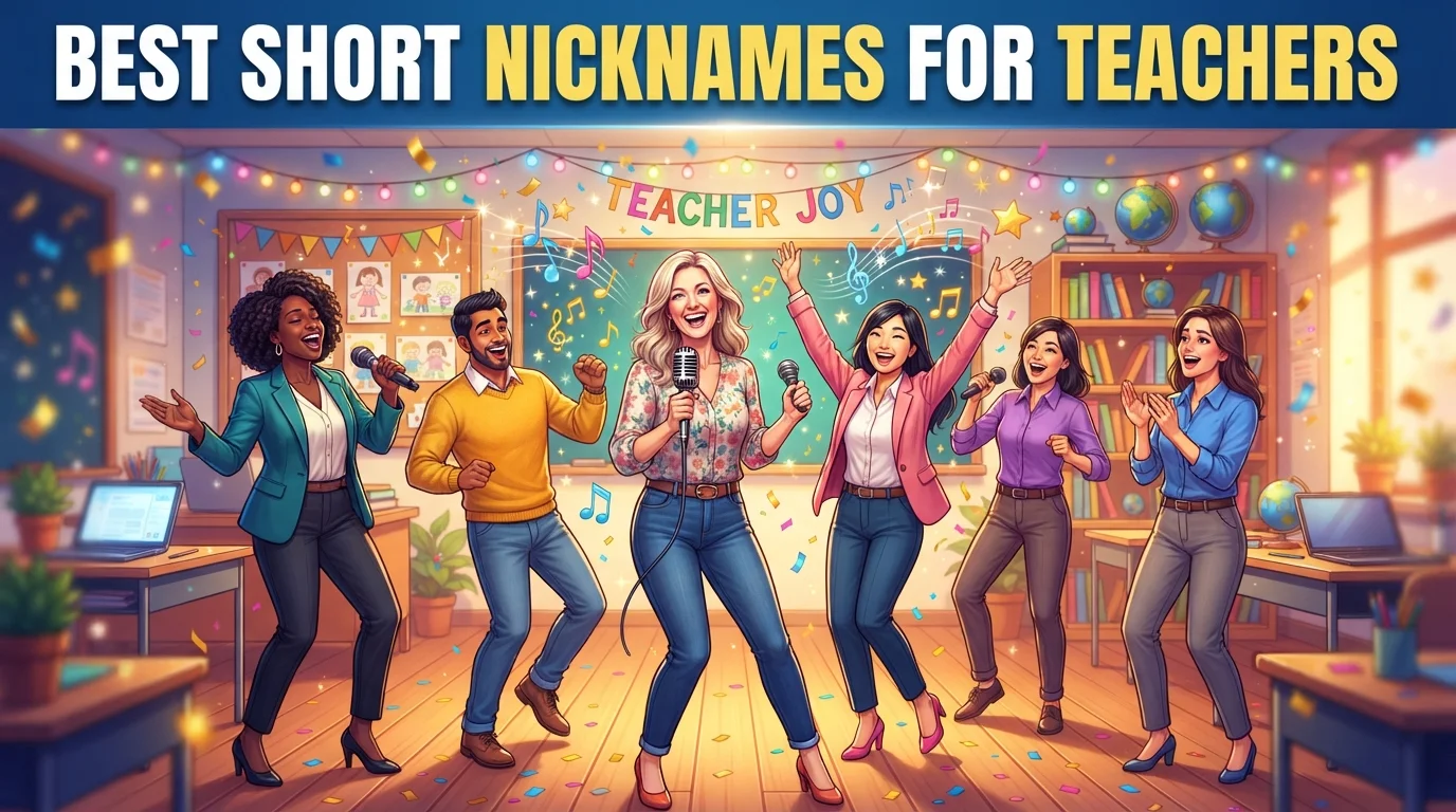Best Short Nicknames for Teachers