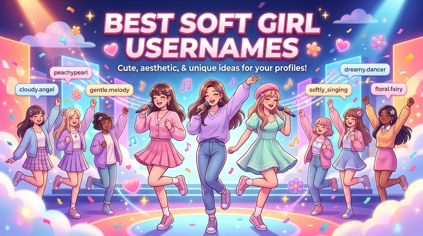 Soft Girl Usernames