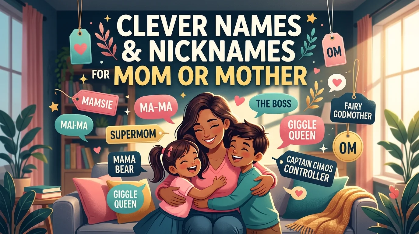 Clever Names & Nicknames for Mom or Mother
