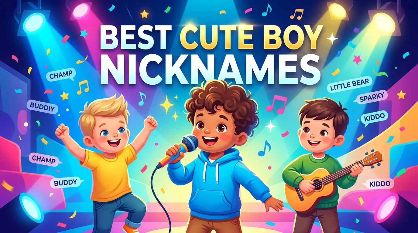 Best Cute Boy Nicknames