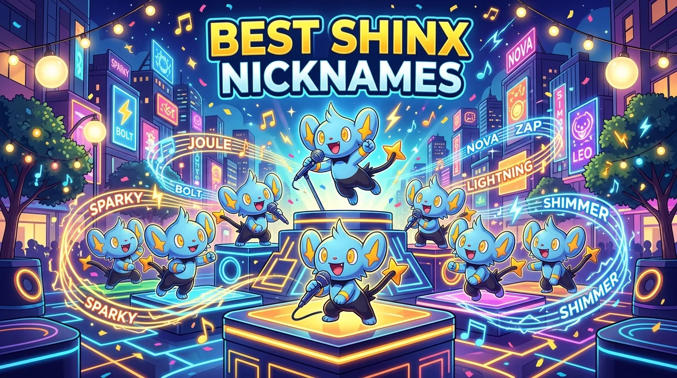 Cute and Cool Shinx Nicknames With Name Generator
