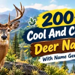 200+ Cool And Catchy Deer Names With Name Generator